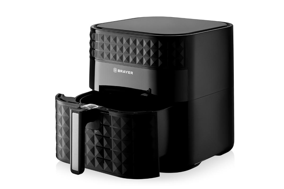 "Аэрогриль BRAYER 2035BR 1800 Вт 6 л черный" - вид 2