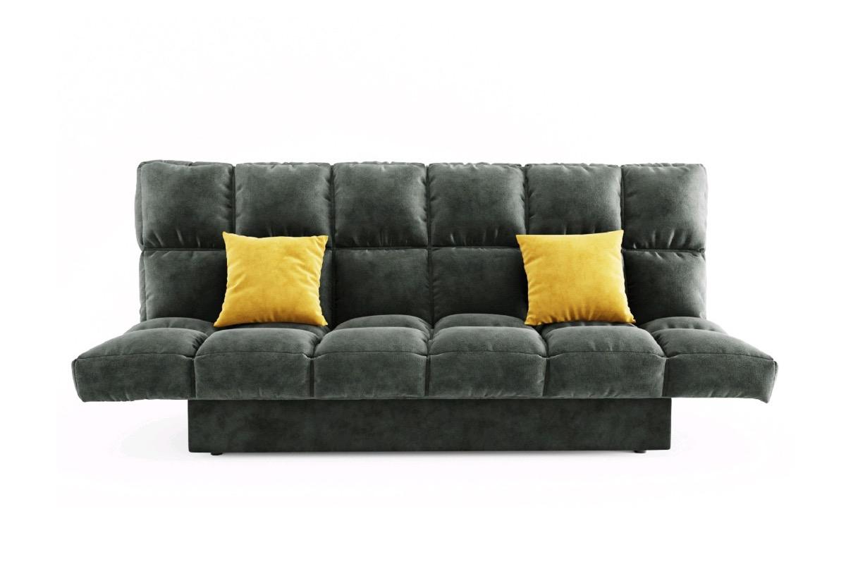 "Диван прямой Клик кляк книжка графит оливковый" - вид 3