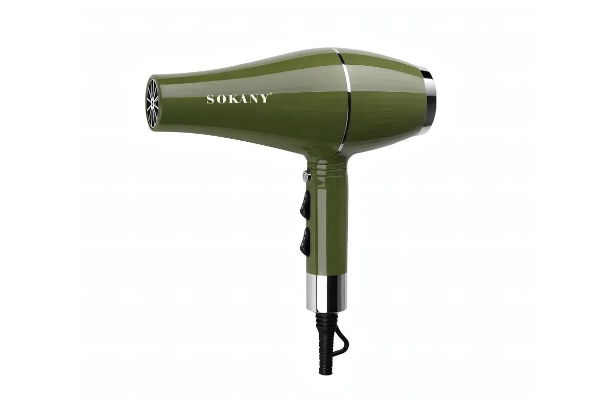 Фен для волос SOKANY SK-14006 2000 Вт зеленый