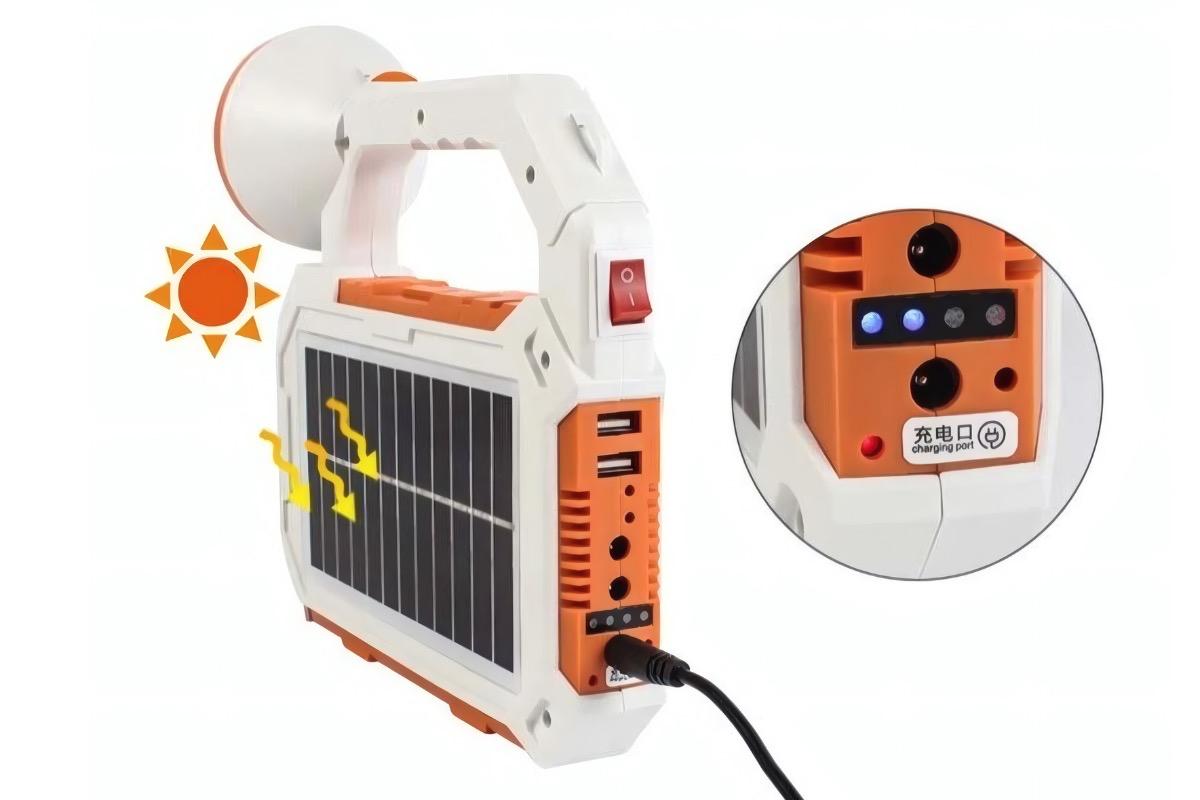 "Фонарь прожекторный аккумуляторный XPG 5 Вт" - вид 3