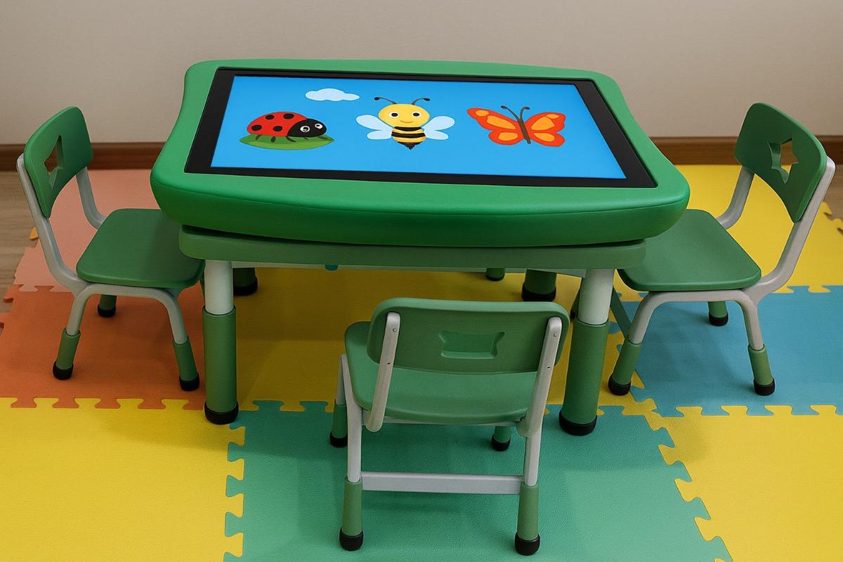 Интерактивная панель eFun 32 дюйма со столом и стульями