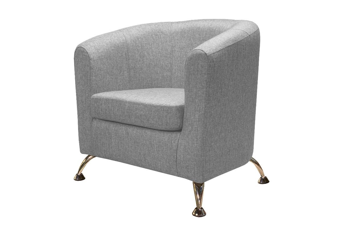 "Кресло Bo рогожка серое" - вид 2