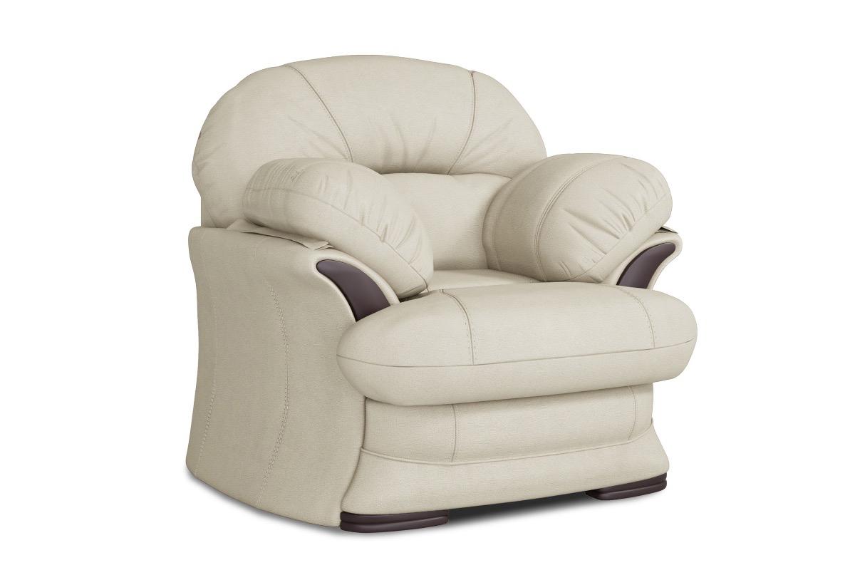 "Кресло Квин 6 искусственная замша бежевый" - вид 3