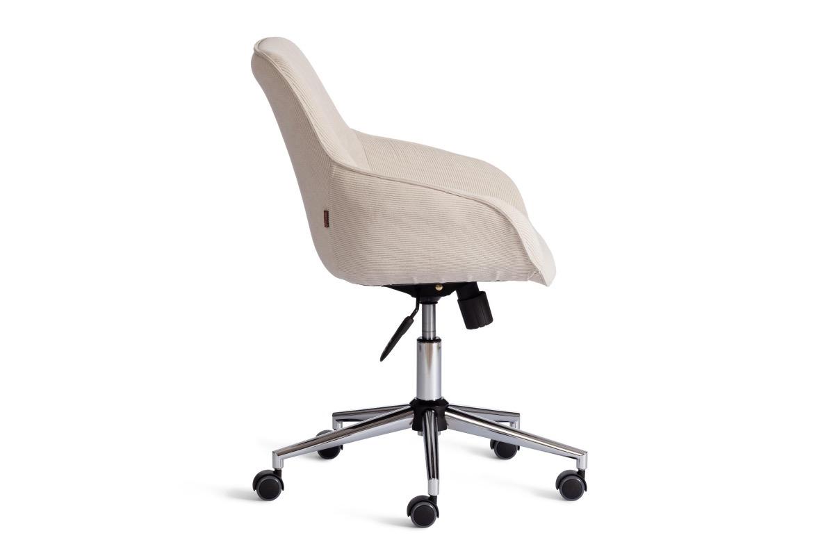 "Кресло офисное для оператора Dublin вельвет молочный" - вид 2