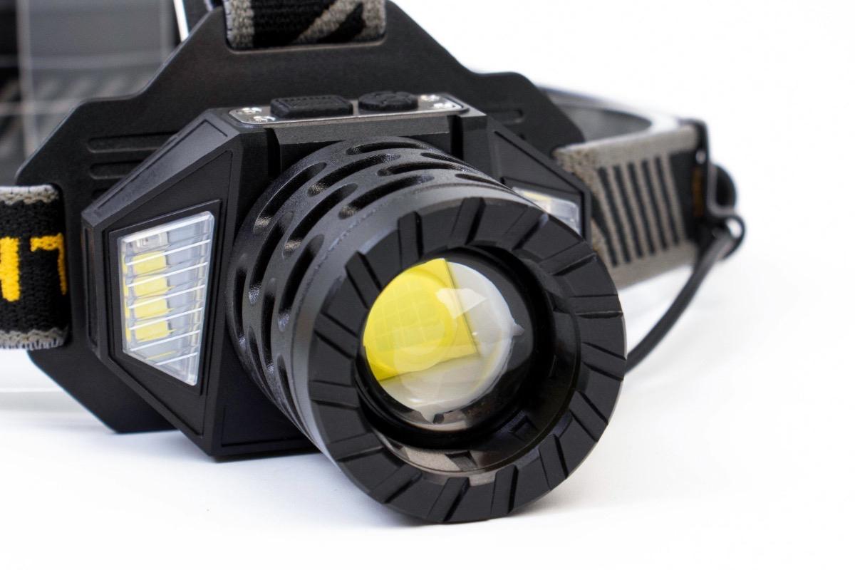 "Налобный аккумуляторный фонарь 50 Вт 4500 мАч" - вид 3