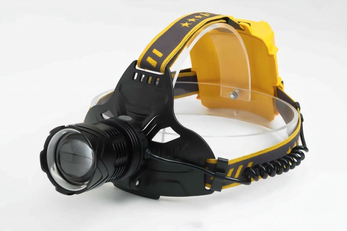 Налобный аккумуляторный фонарь 50 Вт LED P50