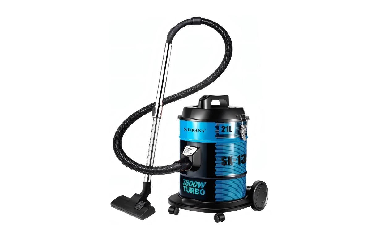 Пылесос профессиональный SOKANY SK-13021 3800 Вт с баком 21 л