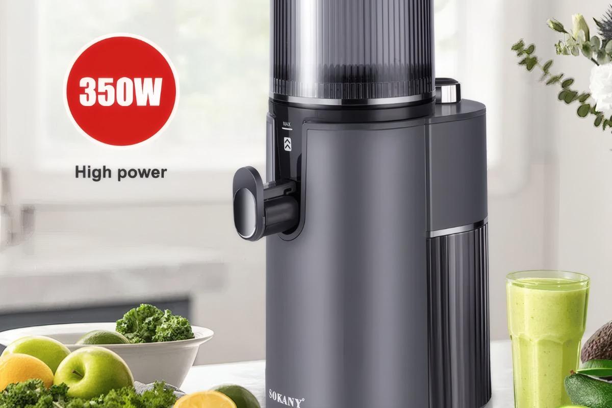 "Соковыжималка SOKANY SK-01002 350 Вт черная" - вид 2
