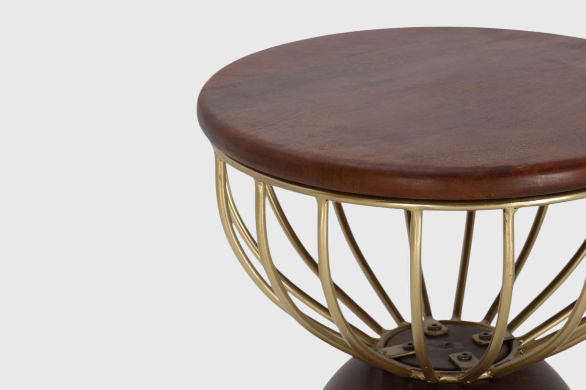 "Столик кофейный Фундук коричневый" - вид 4