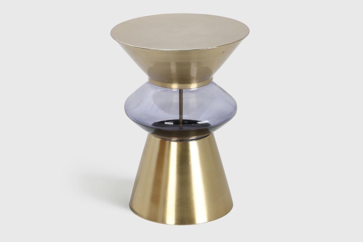 "Столик кофейный Карамель золотистый" - вид 2