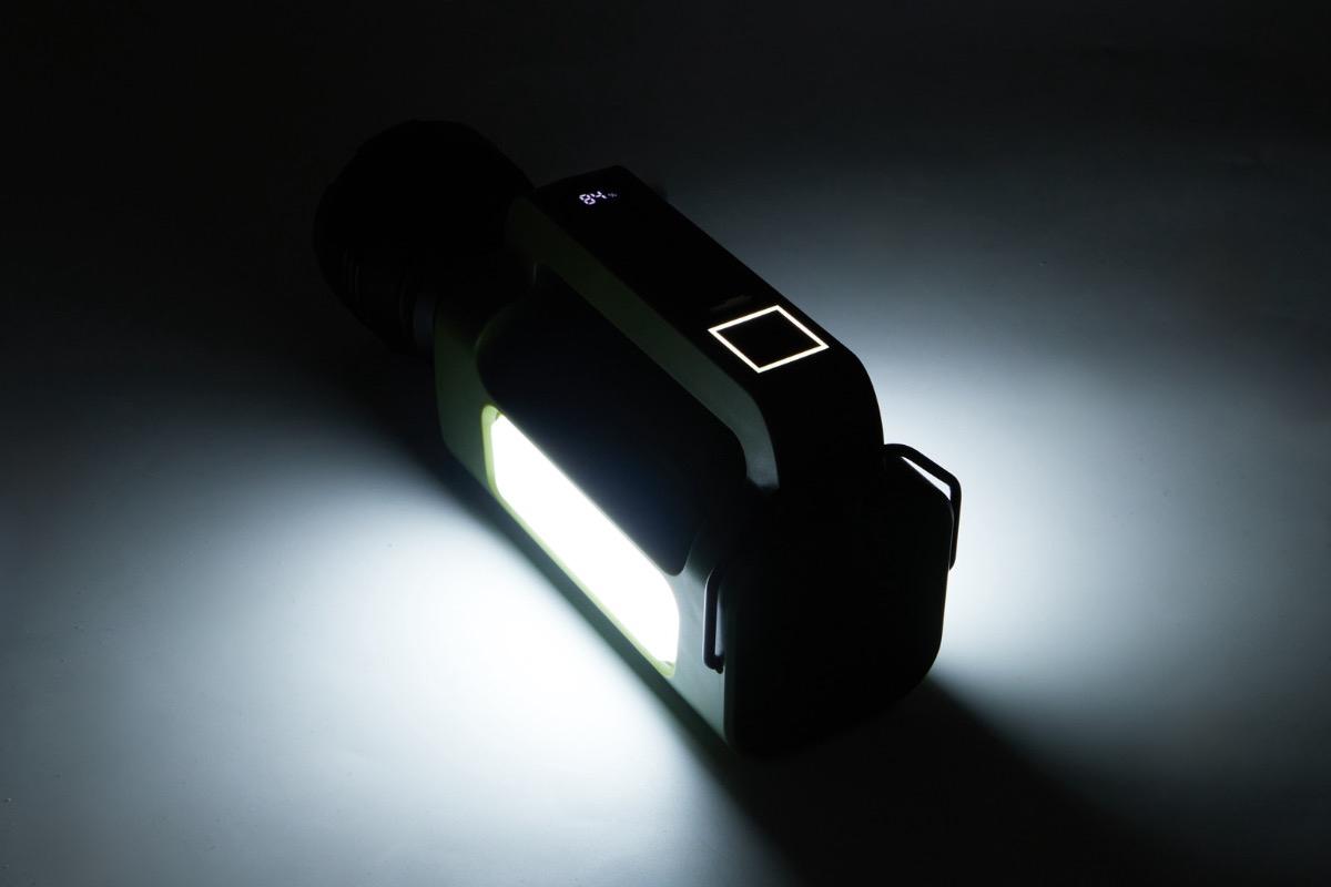 "Светодиодный аккумуляторный ручной фонарь 5 Вт 2400 мАч" - вид 5