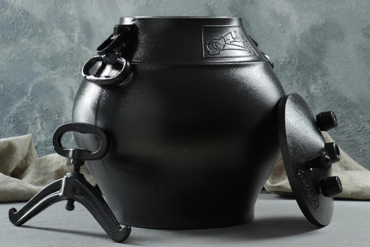 "Афганский казан 30 л алюминиевый черный" - вид 2