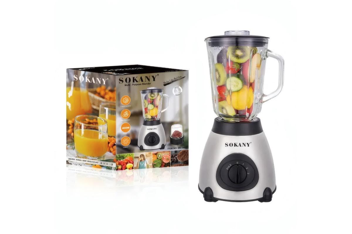 "Блендер SOKANY SK-148S 400 Вт 1.5 л" - вид 3