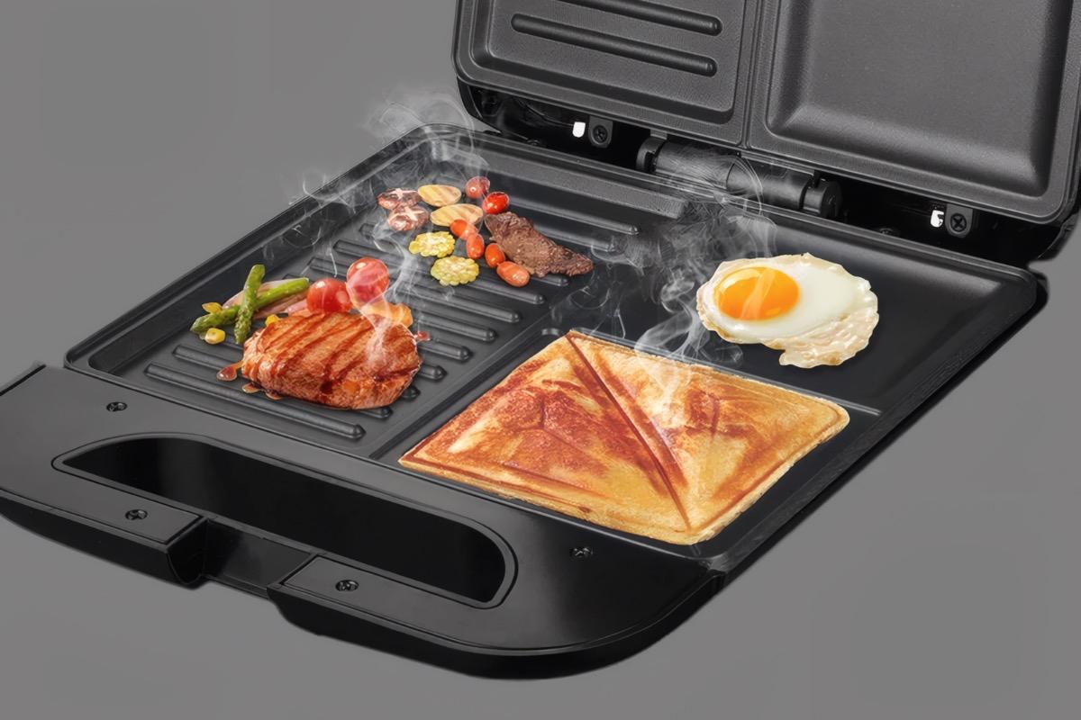 "Сэндвичница SOKANY SK-08127 1400 Вт" - вид 2