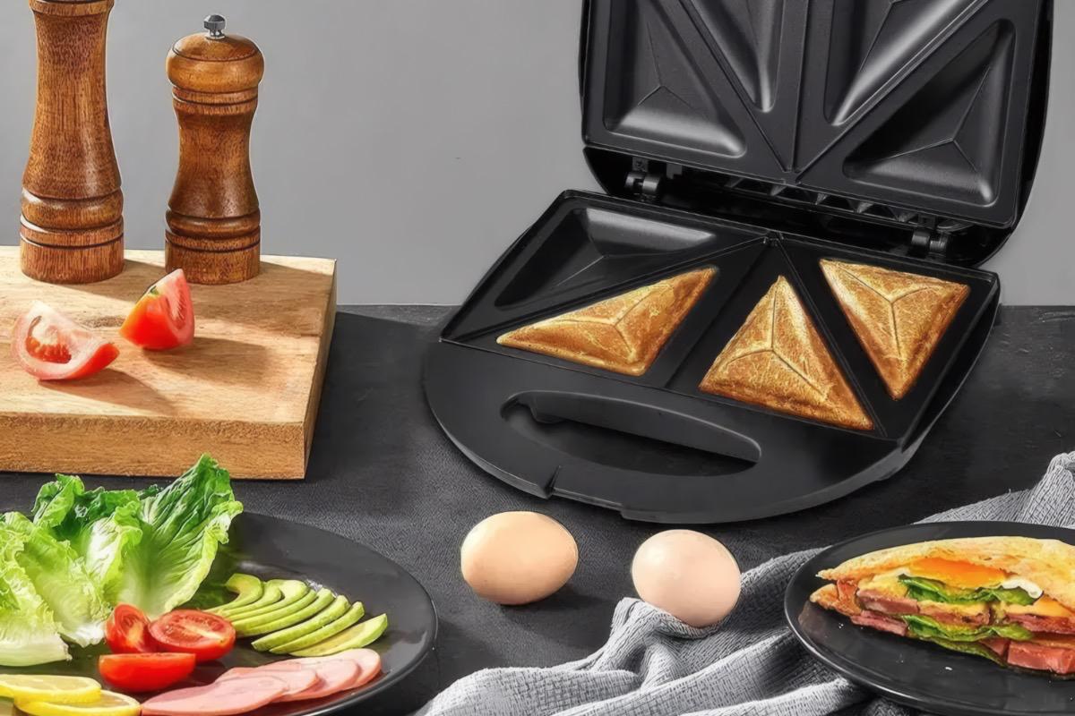 "Сэндвичница SOKANY SK-902 3-в-1 750 Вт" - вид 3