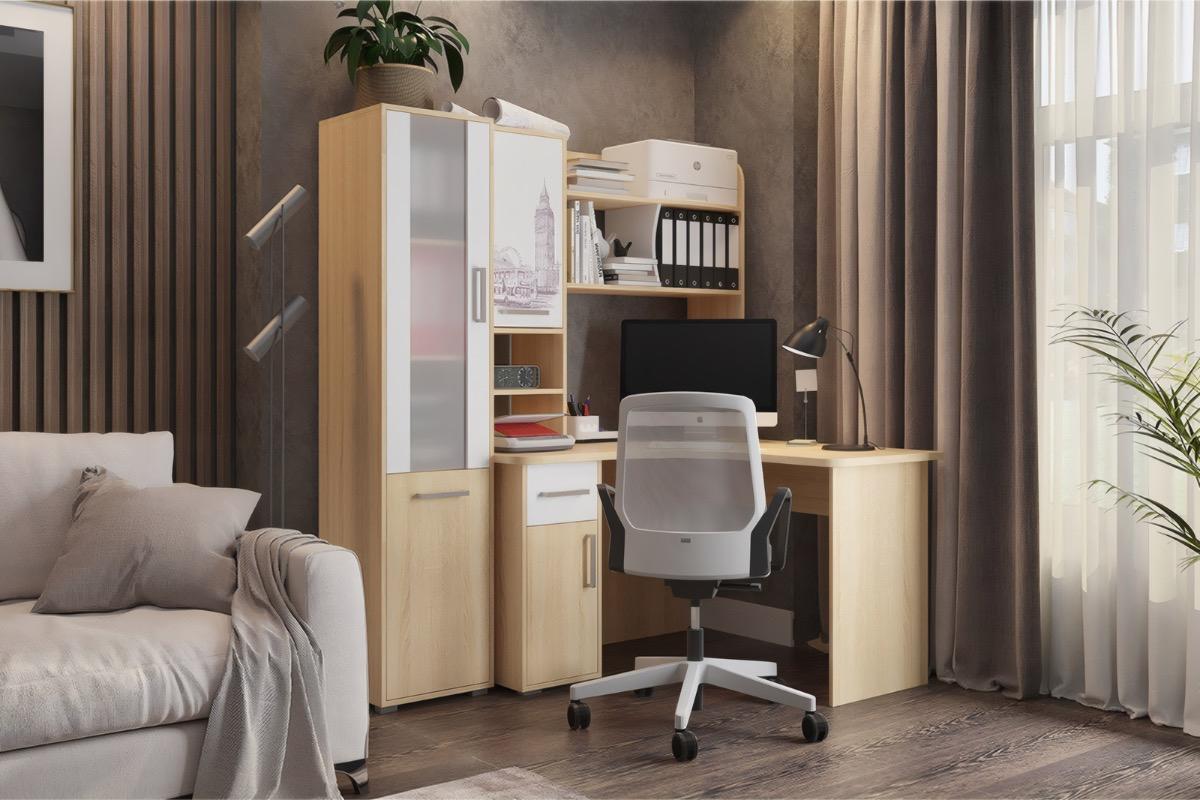 Компьютерный стол Лайт К1 бежевый