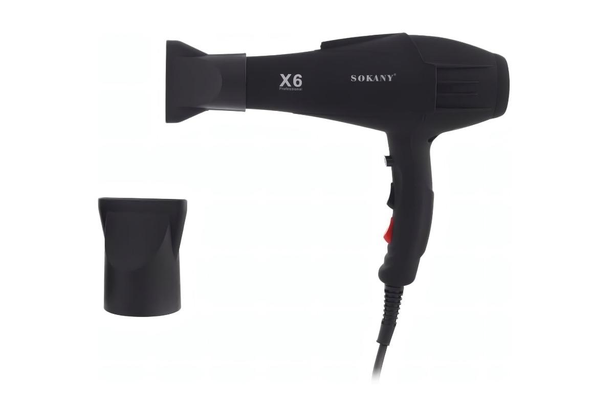 Фен для волос SOKANY X6 2200 Вт черный